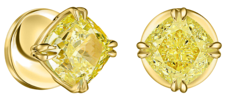 GIA Серьги 3,01/3,03 Ct. Cushion Diamonds