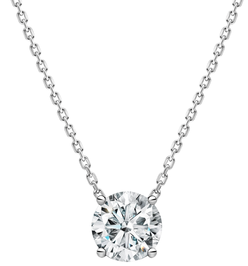GIA Подвеска с бриллиантом 0,77 Ct. K/internally Flawless (3 Excellent)