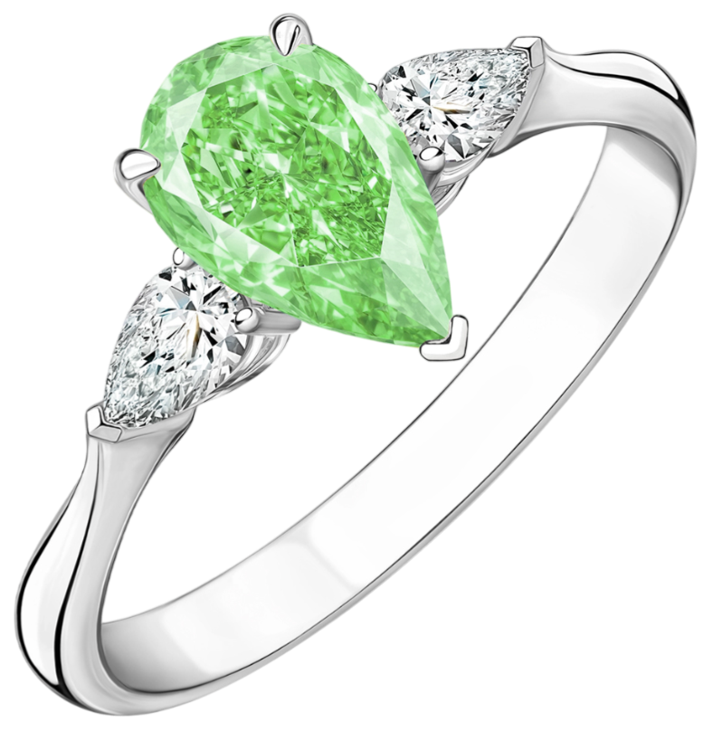 GIA Кольцо с бриллиантом 1,50 Ct. Flbgy/vs2