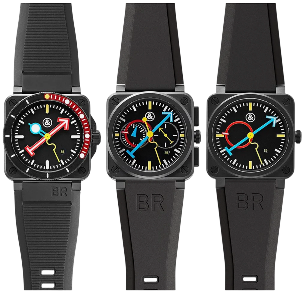 Bell & Ross X Alain Silberstein Grail Watch Trilogy Set