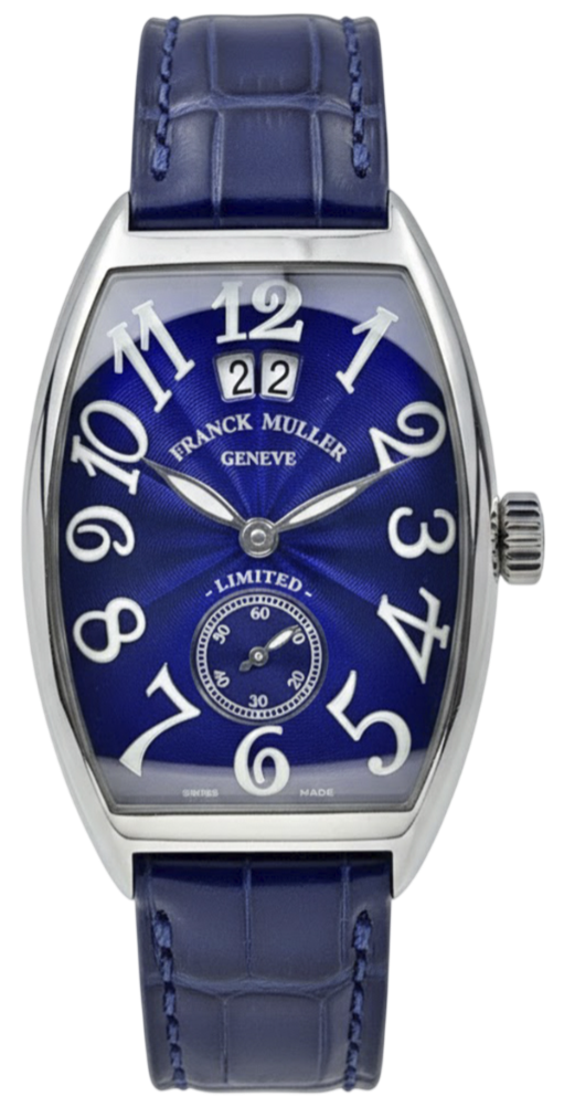 Franck Muller Curvex Limited Edition Steel Blue 30mm