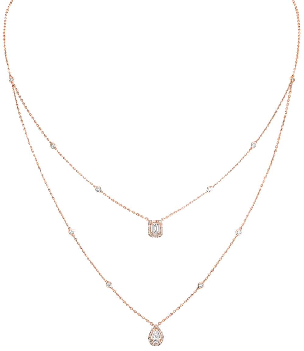 MESSIKA My Twin Two-row Necklace