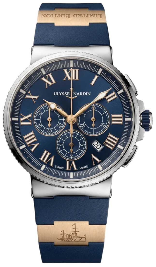 Часы Ulysse Nardin Marine Chronograph Manufacture Limited Edition 43 mm