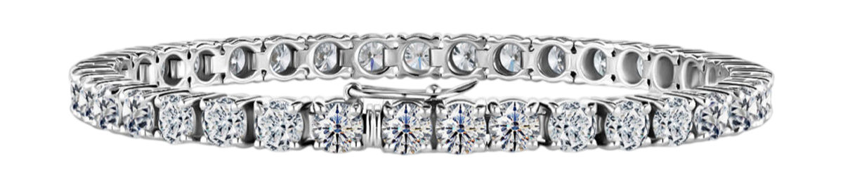 GIA Браслет с бриллиантами 20,33 Ct. G-h/vvs2-vs2 (3 Excellent)