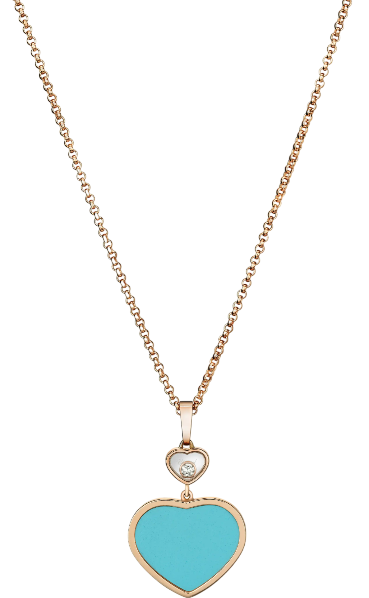 Подвеска Chopard Happy Hearts Diamonds