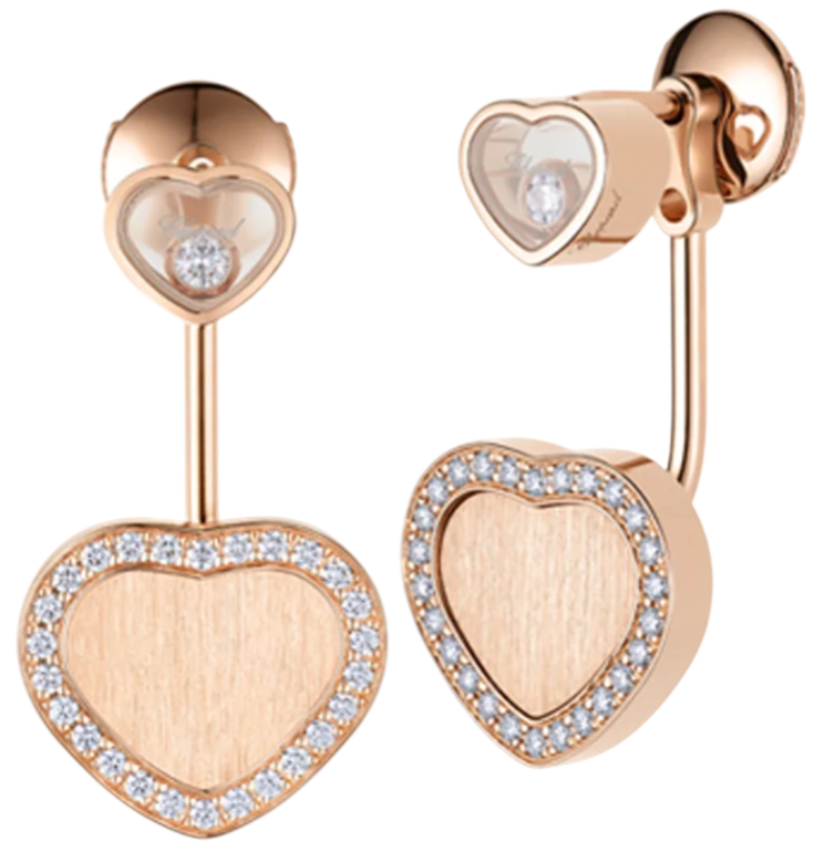 Chopard СЕРЬГИ HAPPY HEARTS JAMES BOND 007
