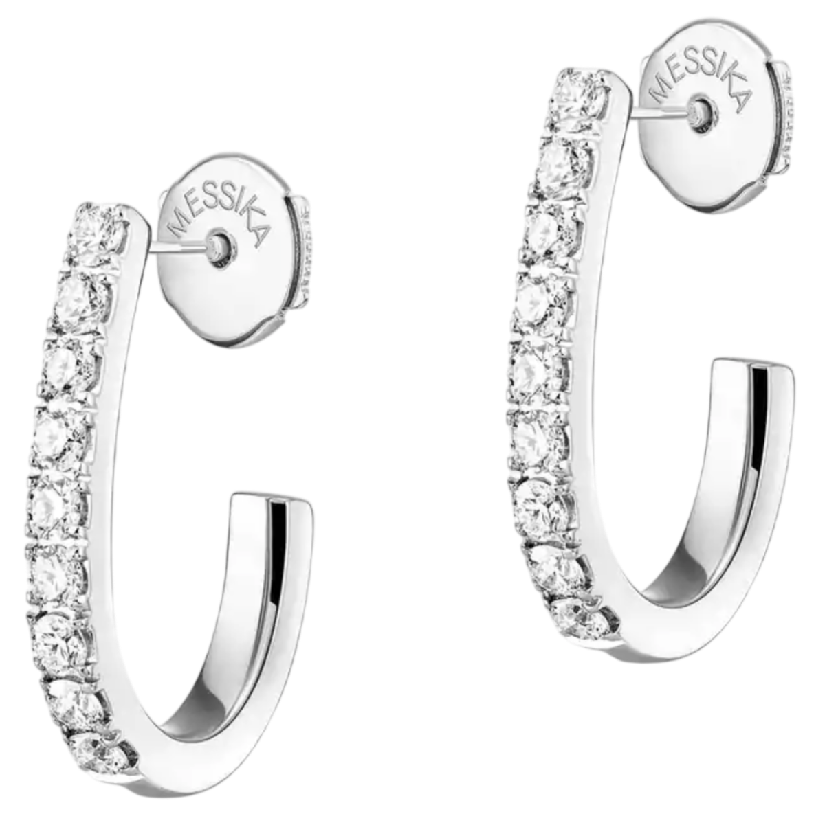 Messika Gatsby Hoop Earrings Small