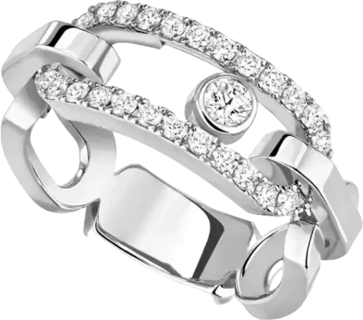 Кольцо Messika MOVE LINK RING 12728-WG (id 37079)