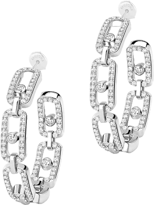 MESSIKA Move Link SM Hoop Earrings