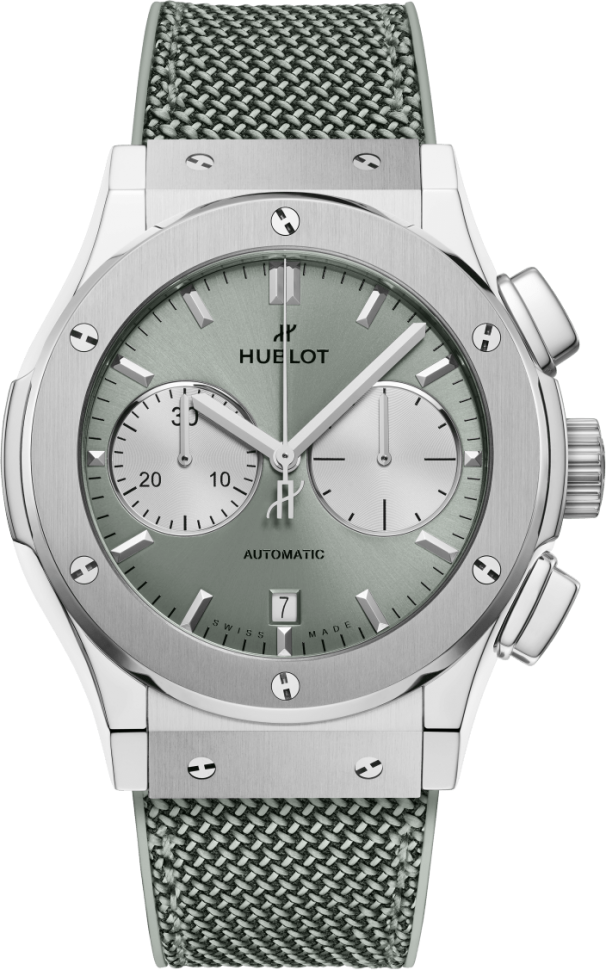 Hublot Classic Fusion Chronograph Titanium Sage Green