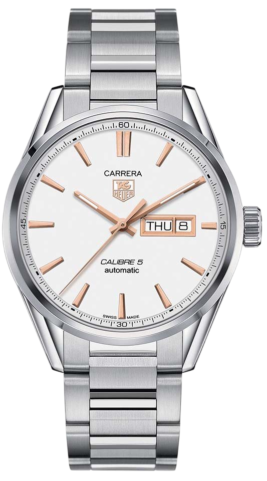 TAG Heuer Carrera Calibre 5 Day-Date Automatic Watch 41 mm TAG Heuer Carrera Calibre 5 Day-Date Automatic Watch 41 mm