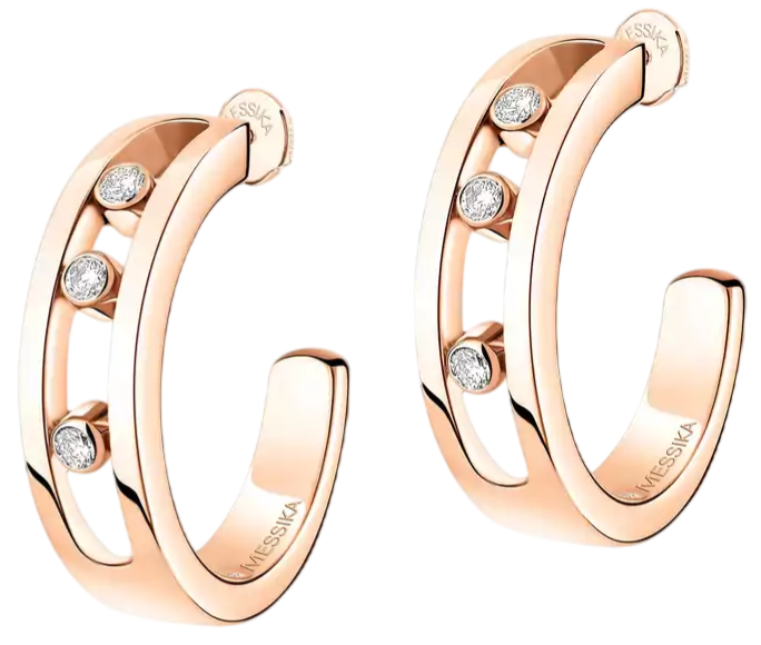 Move Classique hoop earrings