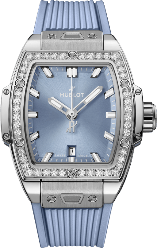 Hublot Spirit of Big Bang Steel Coal Blue Diamonds Hublot Spirit of Big Bang Steel Coal Blue Diamonds