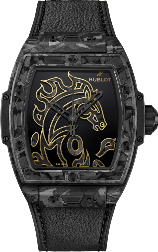 Hublot Spirit of Big Bang Year Of The Horse Frosted Carbon