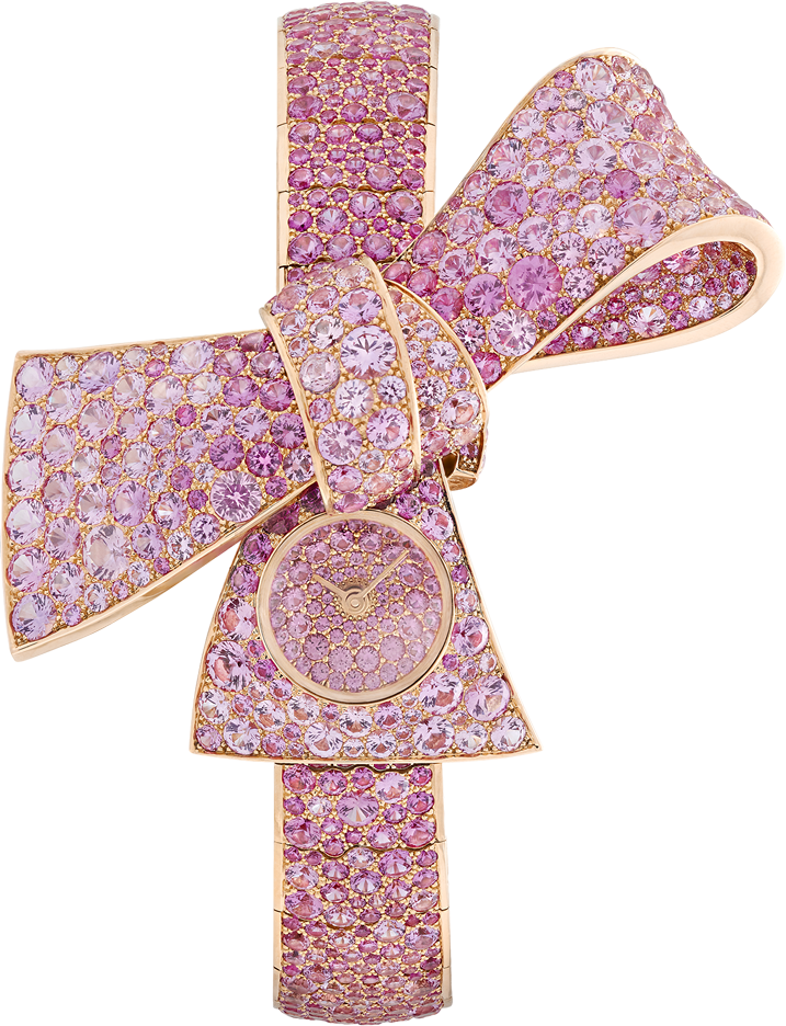 Van Cleef & Arpels Ruban Secret Saphirs Roses