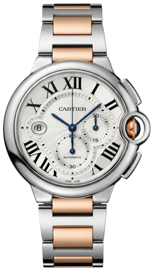 Часы Cartier Ballon Bleu Chronograph Steel and Gold 44 mm Часы Cartier Ballon Bleu Chronograph Steel and Gold 44 mm