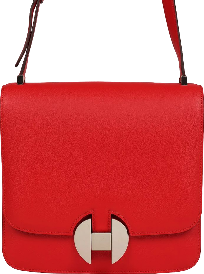 Hermes 2002-20 Rouge De Coeur Evercolor Palladium Hardware Hermes 2002-20 Rouge De Coeur Evercolor Palladium Hardware