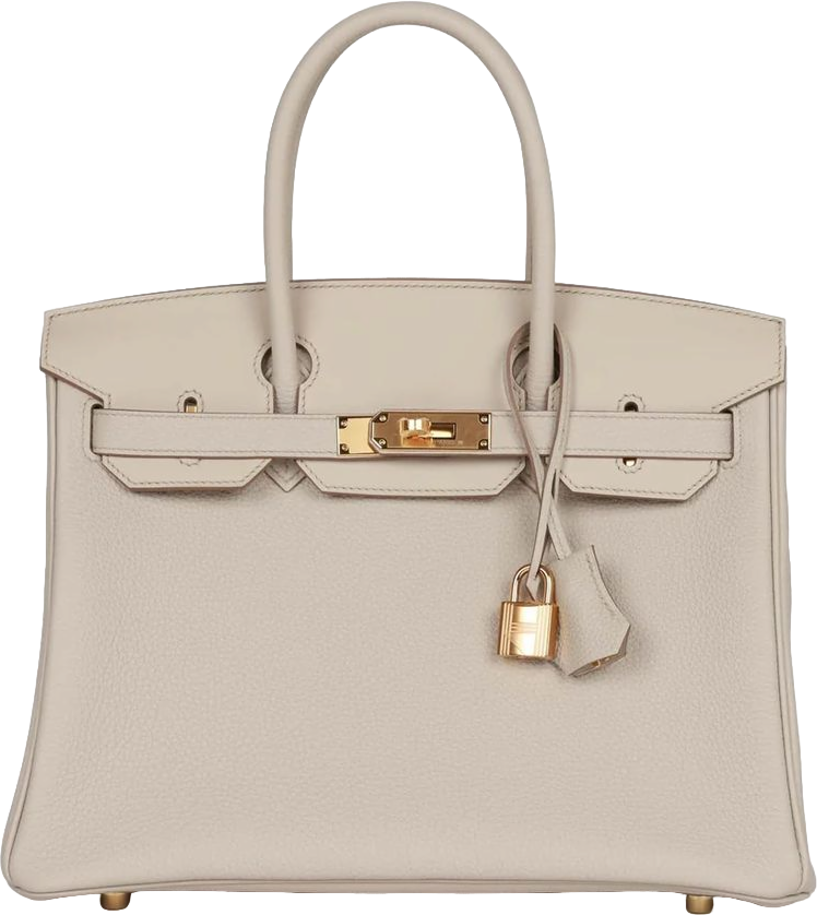 Hermes 3 En 1 Birkin 30 Beton Togo and Swift Gold Hardware
