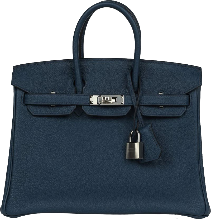 Hermes Birkin 25 Bleu de Prusse Togo Palladium Hardware