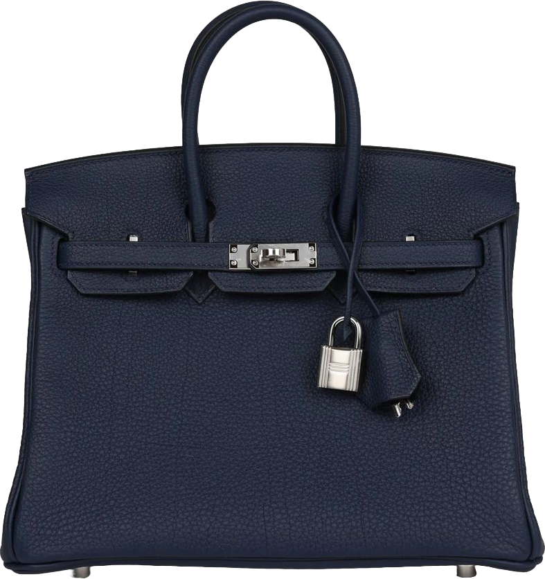 Hermes Birkin 25 Bleu Navy Togo Palladium Hardware Hermes Birkin 25 Bleu Navy Togo Palladium Hardware