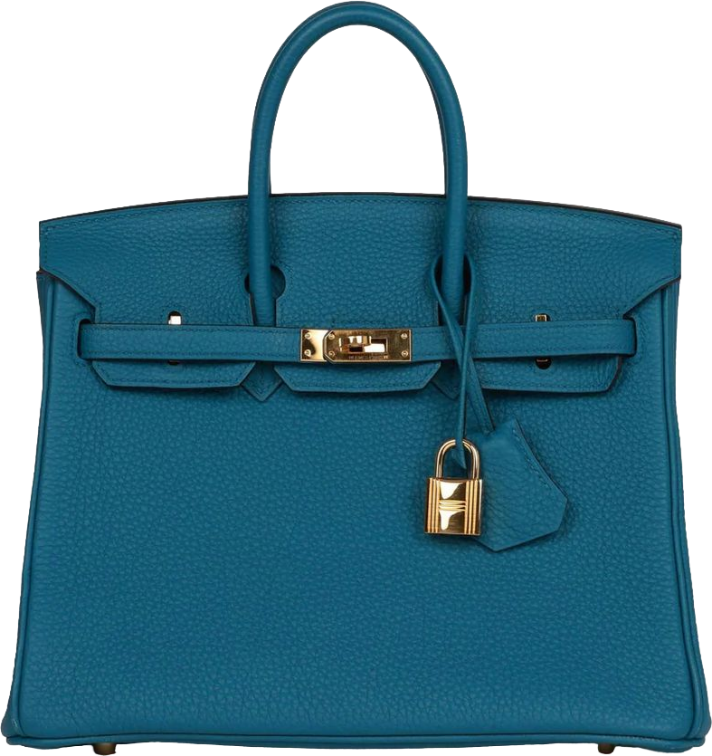 Hermes Birkin 25 Colvert Togo Gold Hardware
