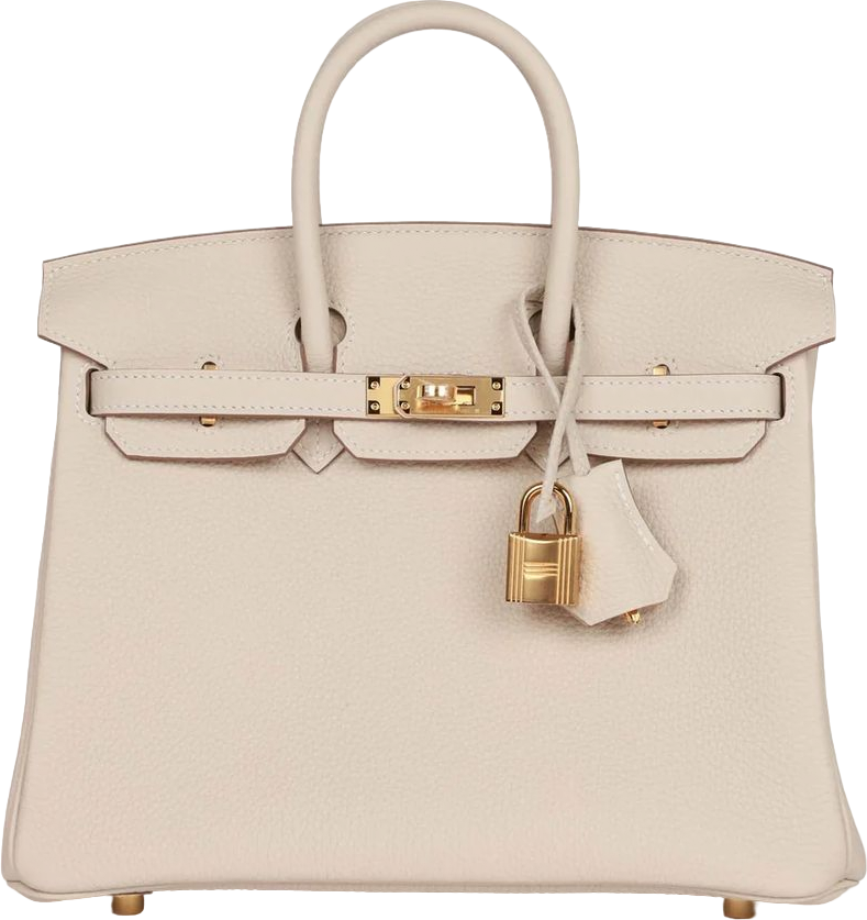 Hermes Birkin 25 Craie Togo Gold Hardware Hermes Birkin 25 Craie Togo Gold Hardware