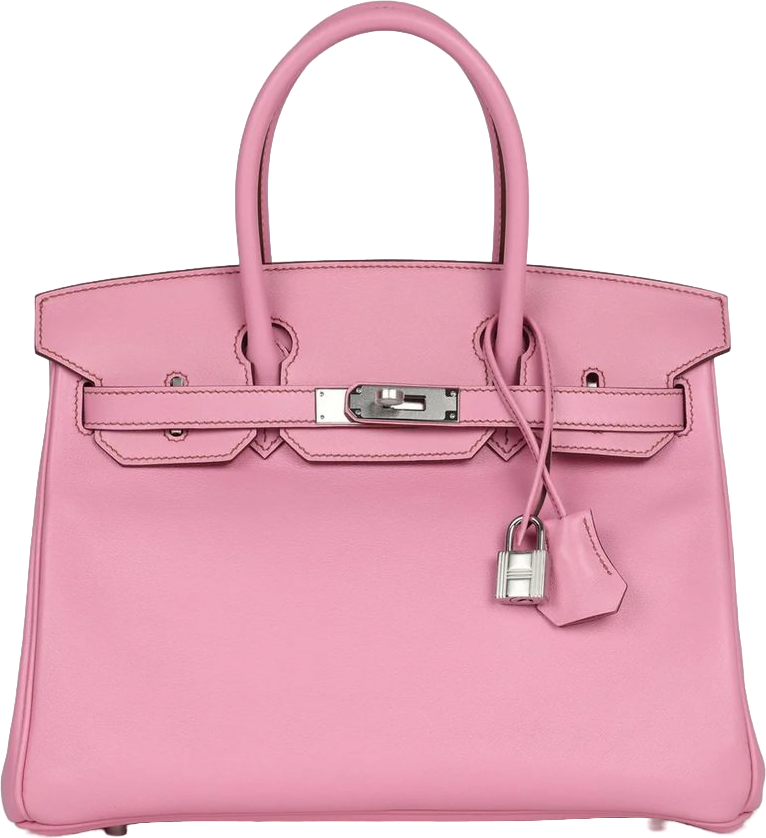 Hermes Birkin 30 Bubblegum Swift Palladium Hardware Hermes Birkin 30 Bubblegum Swift Palladium Hardware