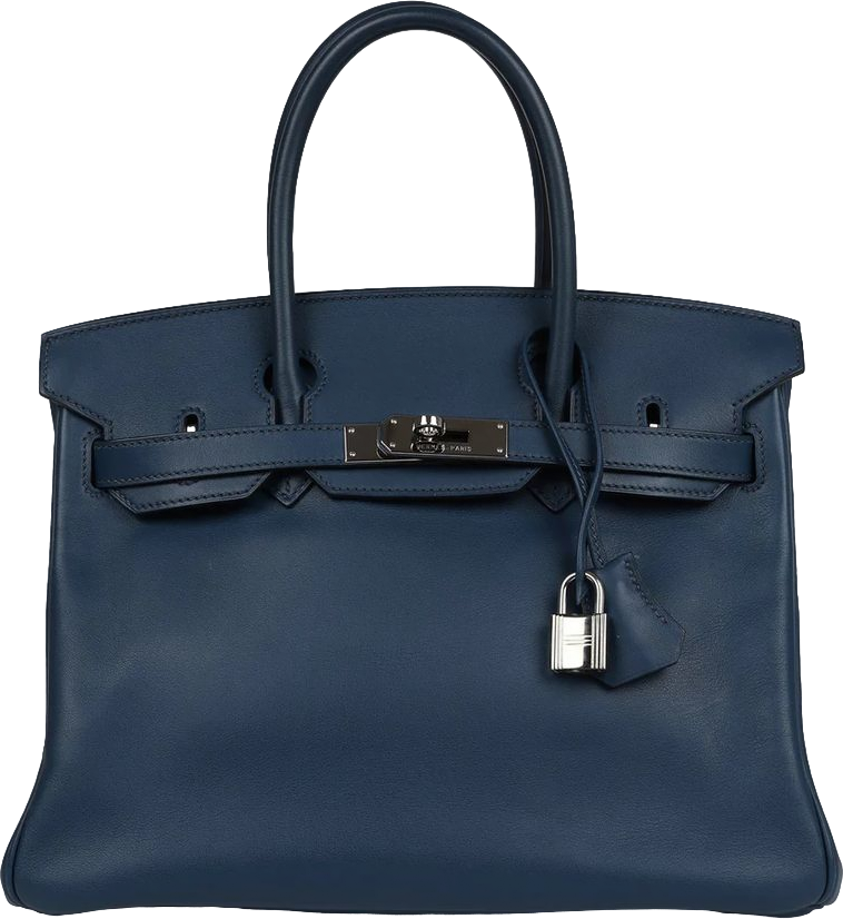 Hermes Birkin 30 Deep Bleu Swift Palladium Hardware Hermes Birkin 30 Deep Bleu Swift Palladium Hardware