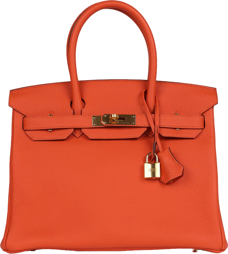 Hermes Birkin 30 Feu Togo Gold Hardware Hermes Birkin 30 Feu Togo Gold Hardware