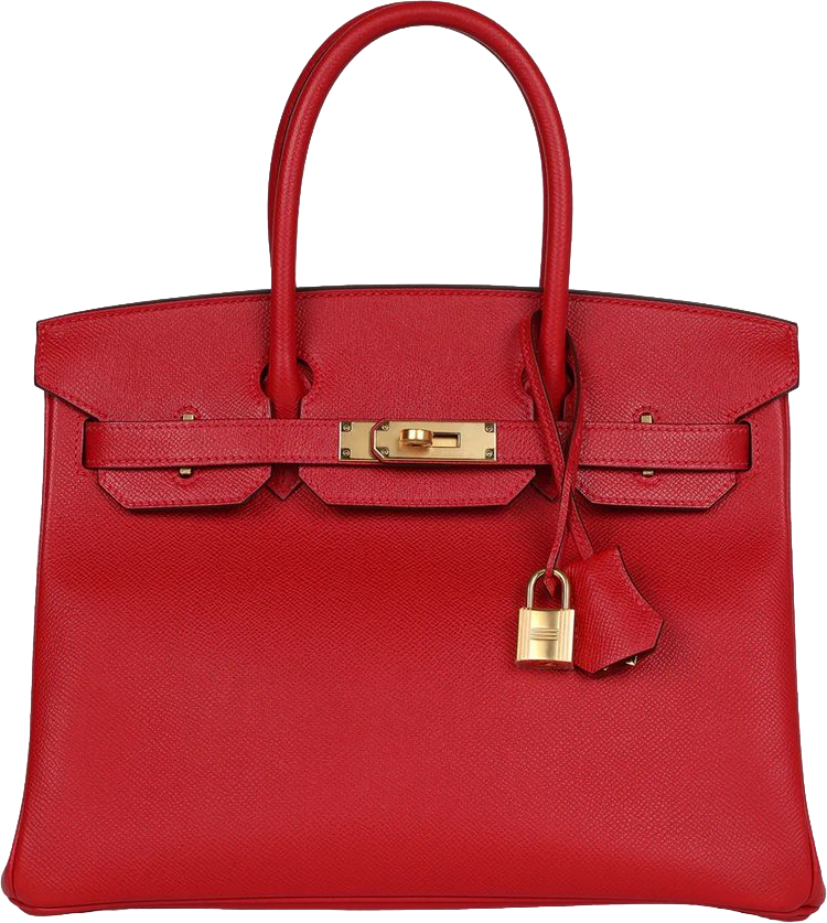 Hermes Birkin 30 Rouge Casaque Epsom Gold Hardware Hermes Birkin 30 Rouge Casaque Epsom Gold Hardware