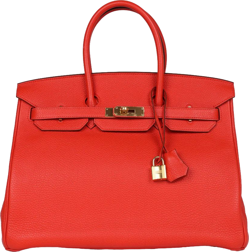 Hermes Birkin 35 Capucine Togo Gold Hardware Hermes Birkin 35 Capucine Togo Gold Hardware