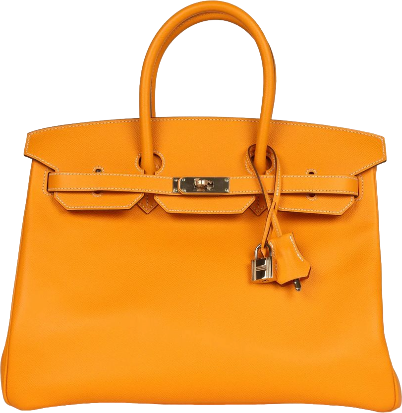 Hermes Birkin 35 Jaune D'or Candy Epsom Permabrass Hardware Hermes Birkin 35 Jaune D'or Candy Epsom Permabrass Hardware