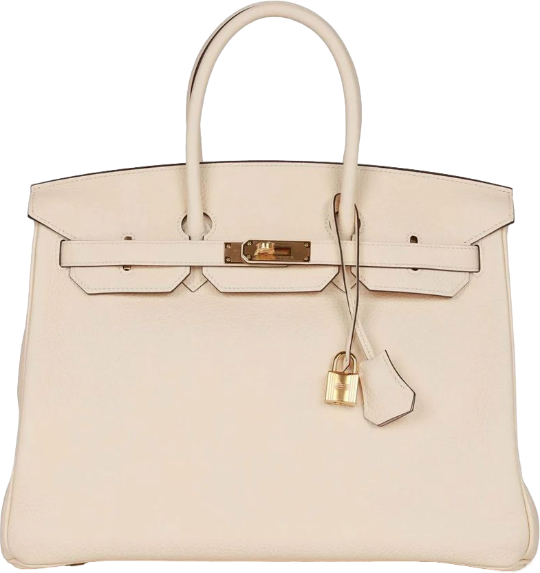 Hermes Birkin 35 Nata Clemence Gold Hardware Hermes Birkin 35 Nata Clemence Gold Hardware