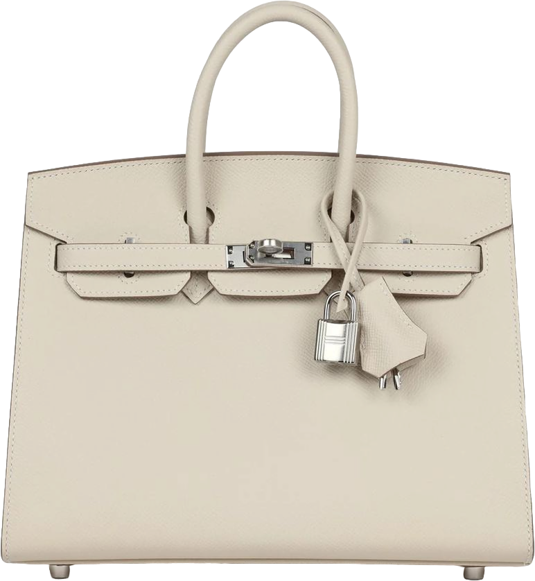 Hermes Birkin Sellier 25 Craie Epsom Palladium Hardware Hermes Birkin Sellier 25 Craie Epsom Palladium Hardware