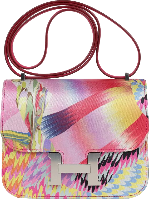 Hermes Constance 18 "Marble Silk" Rose Mexico Swift Palladium Hardware Hermes Constance 18 "Marble Silk" Rose Mexico Swift Palladium Hardware