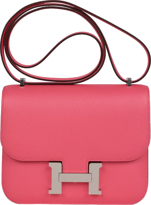 Hermes Constance 18 Rose Azalee Epsom Palladium Hardware Hermes Constance 18 Rose Azalee Epsom Palladium Hardware