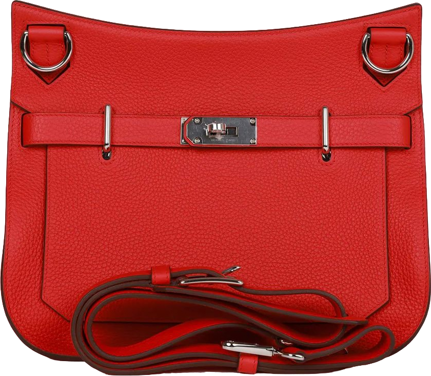 Hermes Jypsiere 28 Rouge De Coeur Clemence Palladium Hardware Hermes Jypsiere 28 Rouge De Coeur Clemence Palladium Hardware