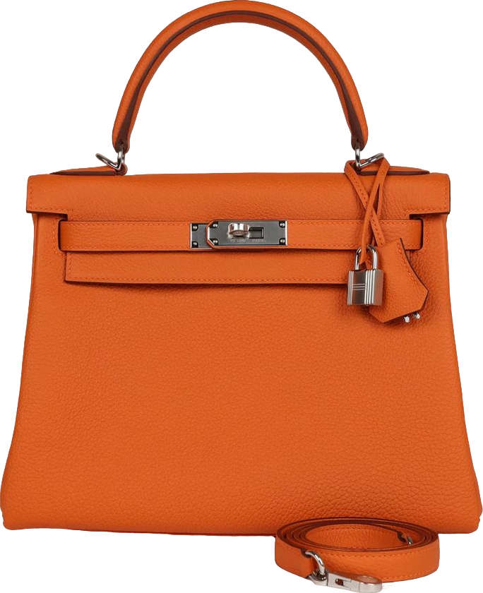 Hermes Kelly Retourne 28 Orange Togo Palladium Hardware Hermes Kelly Retourne 28 Orange Togo Palladium Hardware