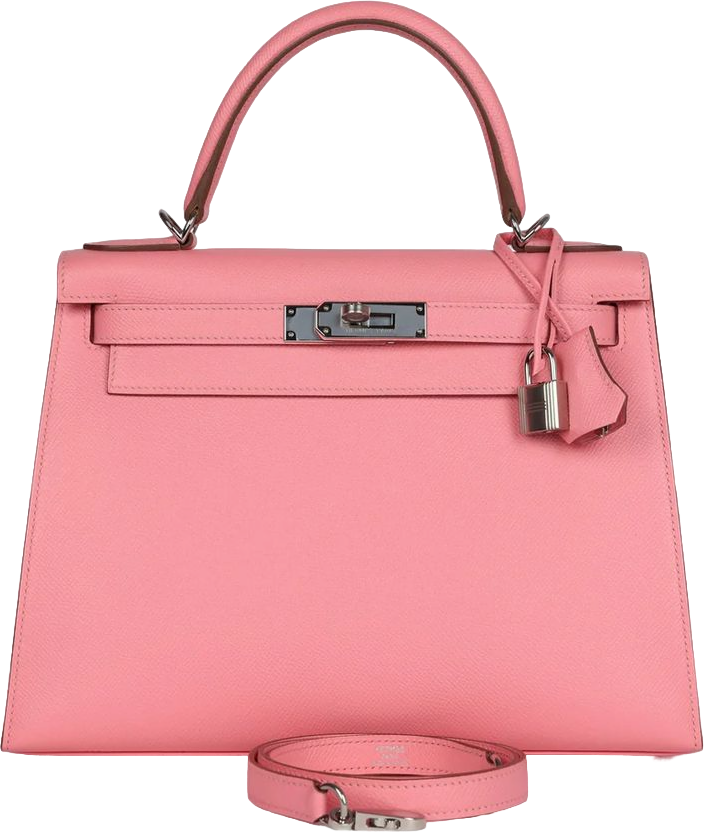 Hermes Kelly Sellier 28 Rose Confetti Epsom Palladium Hardware Hermes Kelly Sellier 28 Rose Confetti Epsom Palladium Hardware