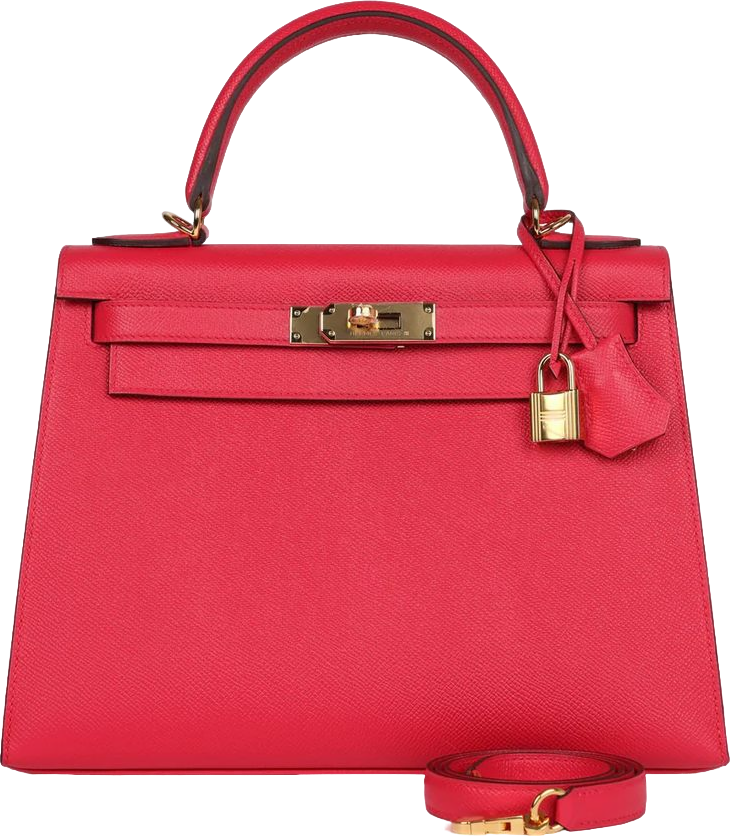Hermes Kelly Sellier 28 Rose Extreme Epsom Gold Hardware Hermes Kelly Sellier 28 Rose Extreme Epsom Gold Hardware