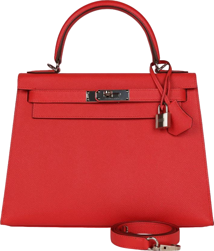 Hermes Kelly Sellier 28 Rouge Tomate Epsom Palladium Hardware Hermes Kelly Sellier 28 Rouge Tomate Epsom Palladium Hardware