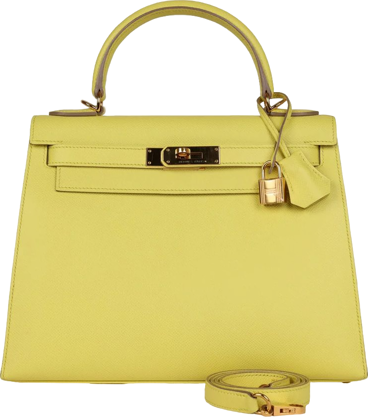 Hermes Kelly Sellier 28 Soufre Epsom Gold Hardware Hermes Kelly Sellier 28 Soufre Epsom Gold Hardware