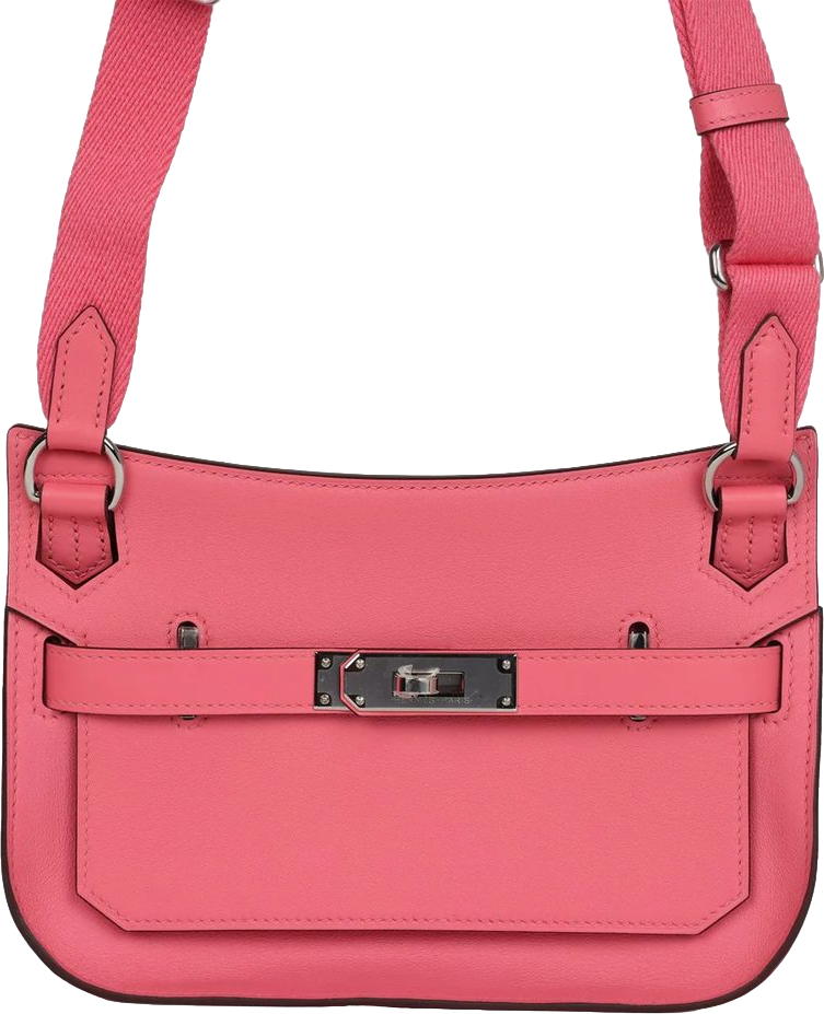Hermes Mini Jypsiere Rose Azalee Swift Palladium Hardware Hermes Mini Jypsiere Rose Azalee Swift Palladium Hardware