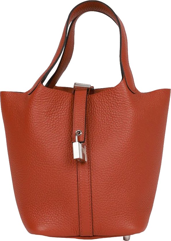 Hermes Picotin Lock 18 Cuivre Clemence Palladium Hardware Hermes Picotin Lock 18 Cuivre Clemence Palladium Hardware