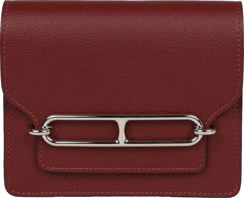 Hermes Roulis Slim Wallet Bi-Color Rouge H/Rose Azalee Evercolor Palladium Hardware Hermes Roulis Slim Wallet Bi-Color Rouge H/Rose Azalee Evercolor Palladium Hardware