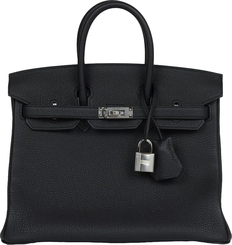 Hermes Birkin 25 Black Togo Palladium Hardware Hermes Birkin 25 Black Togo Palladium Hardware