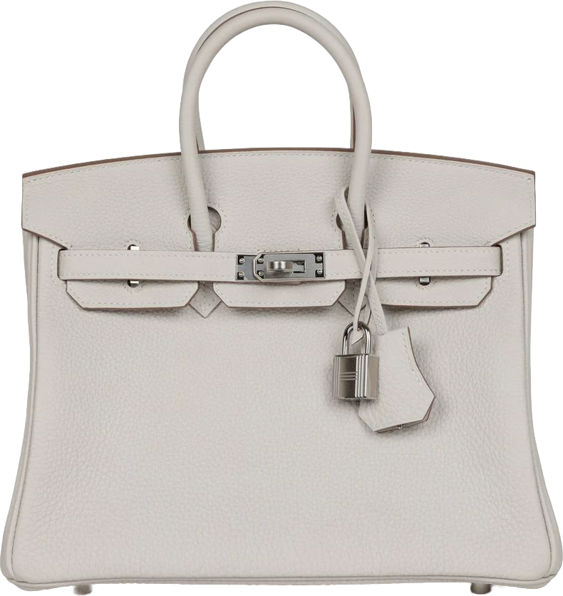Hermes Birkin 25 Gris Pale Togo Palladium Hardware Hermes Birkin 25 Gris Pale Togo Palladium Hardware