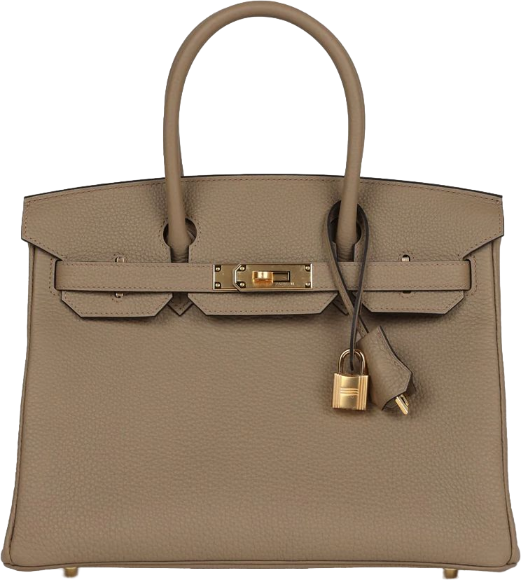 Hermes Birkin 30 Beige Marfa Togo Gold Hardware
