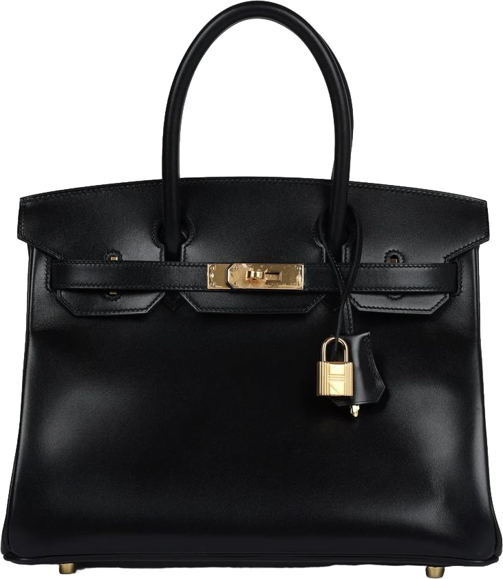Hermes Birkin 30 Black Box Gold Hardware Hermes Birkin 30 Black Box Gold Hardware