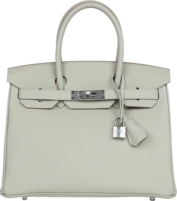 Hermes Birkin 30 Gris Perle Togo Palladium Hardware